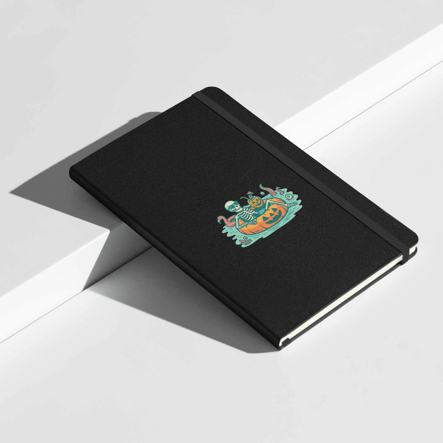 Summerween Skeleton Hardcover Notebook – Spooky Halloween JournalBook