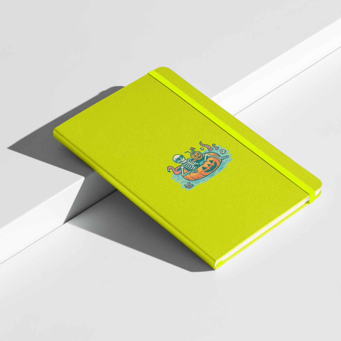 Summerween Skeleton Hardcover Notebook – Spooky Halloween JournalBook