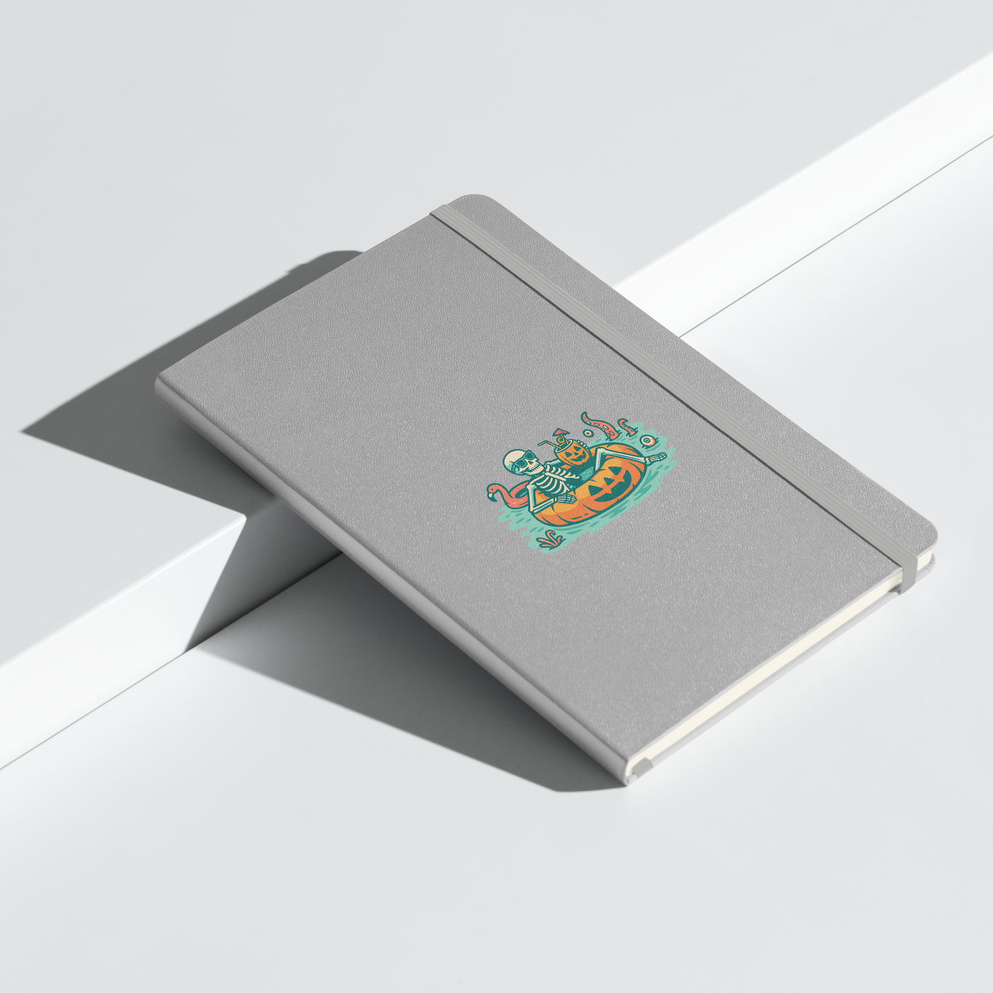 Summerween Skeleton Hardcover Notebook – Spooky Halloween JournalBook