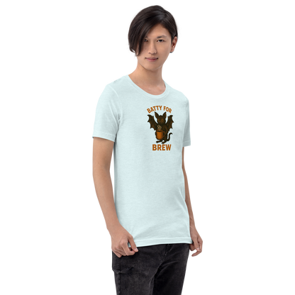 Batty for Brew Unisex T-Shirt – Halloween Coffee Graphic Tee